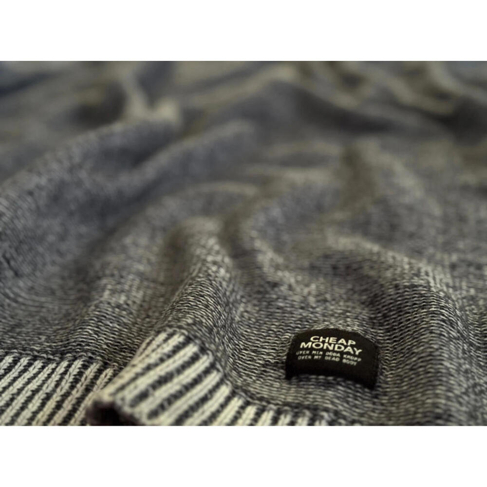 Cheap Monday Ribbed Knit-Optical Illusion Sweater